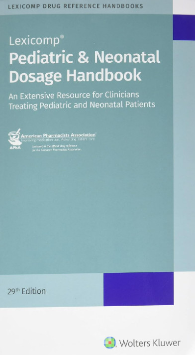 Pediatric & Neonatal Dosage Handbook-29판