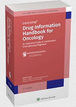 Drug Information Handbook for Oncology-17판