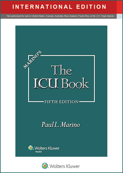 Marino's The ICU Book-5판(IE)