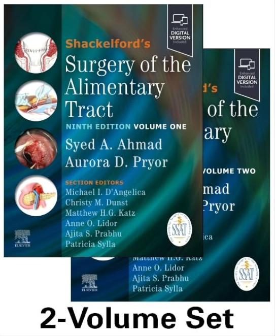 Shackelford's Surgery of the Alimentary Tract-9판, 2Vols