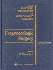 Urogynecologic Surgery:The Master Techniques in Gynecologic Surgery-2판(2000)
