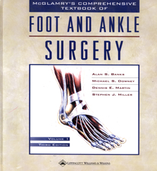 McGlamry`s Comprehensive Textbook of Foot and Ankle Surgery 2vols-3판(2001)
